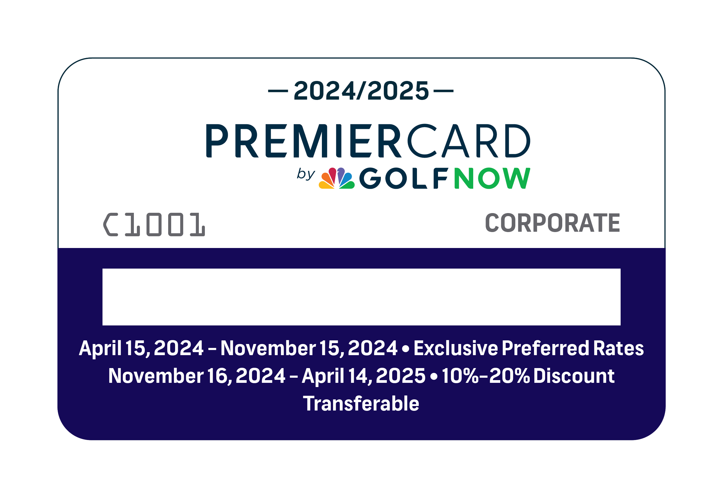 Corporate South Florida Premier Card