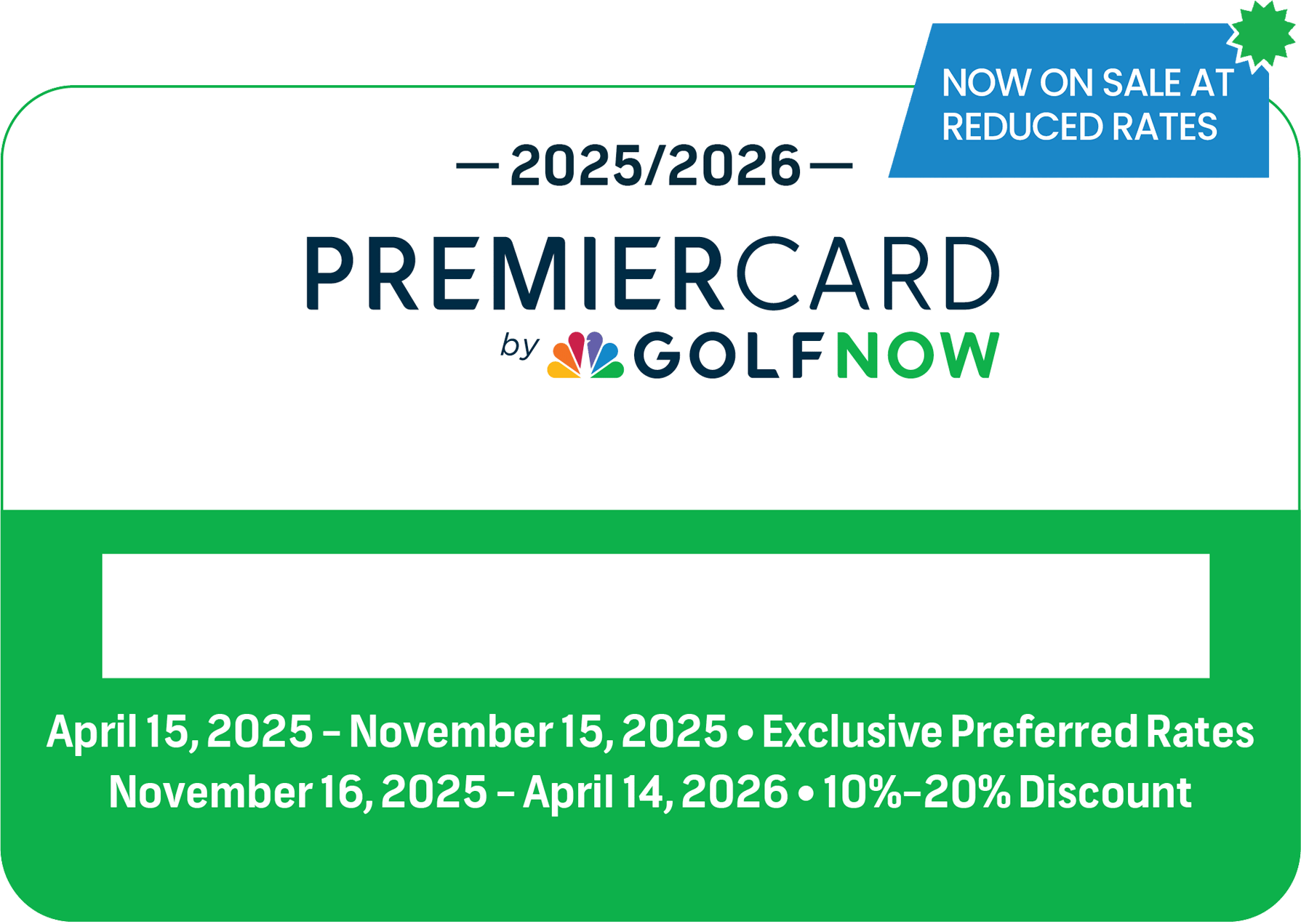 Premier Card 2025/2026 Season
